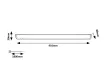 Rabalux Easylight2 78062 pultmegvilágító lámpa, ezüst, beépített LED 15 W, 1150 lm, 4000 K, IP20