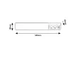 Rabalux Bath2 78064 pultmegvilágító lámpa, fehér, beépített LED 10 W, 940 lm, 4000 K, IP20