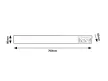 Rabalux Bath2 78065 pultmegvilágító lámpa, fehér, beépített LED 15 W, 1350 lm, 4000 K, IP20