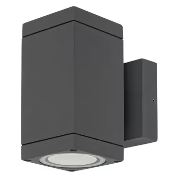   Rábalux 7888 BUFFALO kültéri fali lámpa antracit színben, 2db GU10 foglalattal, IP54 védettséggel ( Rábalux 7888 )
