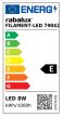 Rábalux 79042 Filament-LED fényforrás, E27 foglalat, 1050 lm, 8W teljesítmény, 20000h élettartammal, 230V, 50Hz, 2700K, 3 év garanciával ( Rábalux 79042 )