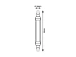 Rabalux SMD-LED 79101 LED izzó, fehér, R7s foglalat, 4 W, 450 lm, 2700 K, IP20