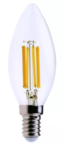 Rabalux Filament-LED 79126 LED filament izzó, átlátszó, E14 foglalat, 6 W, 800 lm, 4000 K, IP20