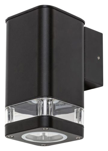 Rábalux 7955 SINTRA kültéri fali lámpa matt fekete színben, GU10 foglalattal, IP44 védettséggel ( Rábalux 7955 )