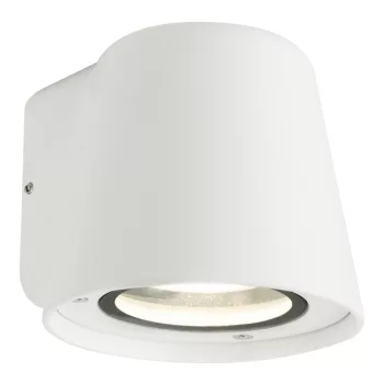   Rábalux 7960 MANDAL kültéri fali lámpa matt fehér színben, GU10 foglalattal, IP54 védettséggel ( Rábalux 7960 )