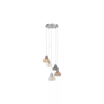 Rabalux JEZABEL 7978 függeszték, króm, 5db E27 foglalat, IP20