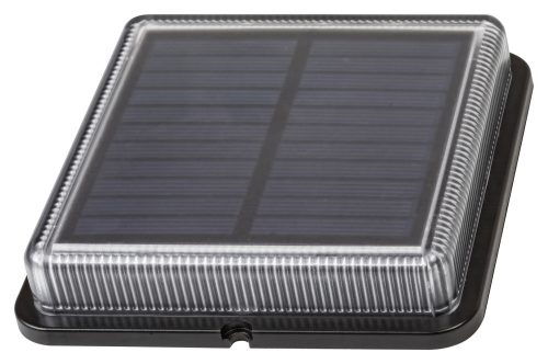 Rábalux 8104 BILBAO kültéri napelemes lámpa fekete színben, 0,2W teljesítmény, IP67 védettséggel ( Rábalux 8104 )