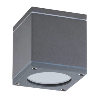   Rábalux 8149 AKRON kültéri mennyezeti lámpa antracit színben, GU10 foglalattal, IP54 védettséggel ( Rábalux 8149 )