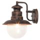 Rábalux 8163 ODESSA kültéri fali lámpa antik barna színben, E27 foglalattal, IP44 védettséggel ( Rábalux 8163 )