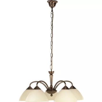 Rabalux REGINA 8175 csillár, bronz, 5db E14 foglalat, IP20