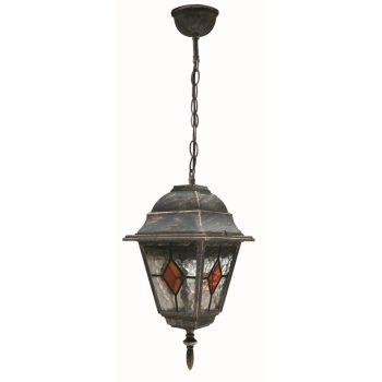   Rábalux 8184 MONACO kültéri függeszték antik arany színben, E27 foglalattal, IP43 védettséggel ( Rábalux 8184 )