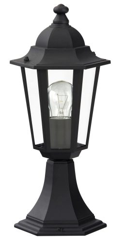 Rábalux 8206 VELENCE kültéri állólámpa fekete színben, E27 foglalattal, IP43 védettséggel ( Rábalux 8206 )