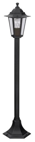Rábalux 8210 VELENCE kültéri állólámpa fekete színben, E27 foglalattal, IP43 védettséggel ( Rábalux 8210 )