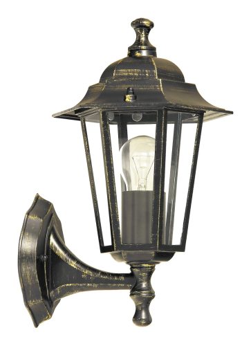 Rábalux 8234 VELENCE kültéri fali lámpa antik arany színben, E27 foglalattal, IP43 védettséggel ( Rábalux 8234 )