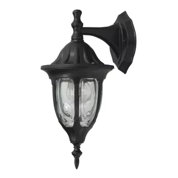   Rábalux 8341 MILANO kültéri fali lámpa fekete színben, E27 foglalattal, IP43 védettséggel ( Rábalux 8341 )