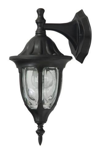 Rábalux 8341 MILANO kültéri fali lámpa fekete színben, E27 foglalattal, IP43 védettséggel ( Rábalux 8341 )