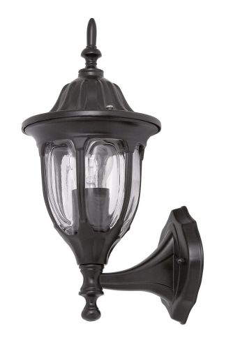 Rábalux 8342 MILANO kültéri fali lámpa fekete színben, E27 foglalattal, IP43 védettséggel ( Rábalux 8342 )
