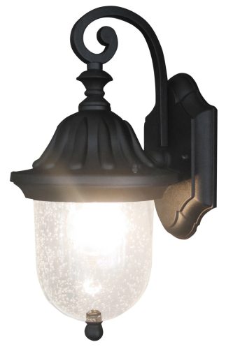 Rábalux 8387 SYDNEY kültéri fali lámpa fekete színben, E27 foglalattal, IP23 védettséggel ( Rábalux 8387 )