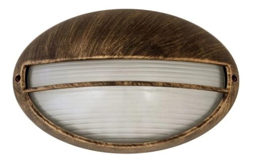 Rábalux 8496 HEKTOR kültéri fali lámpa antik arany színben, E27 foglalattal, IP54 védettséggel ( Rábalux 8496 )