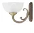 Rabalux Marlene 8541 fali lámpa, bronz, 1x E14 (max 40 W) foglalat, IP20