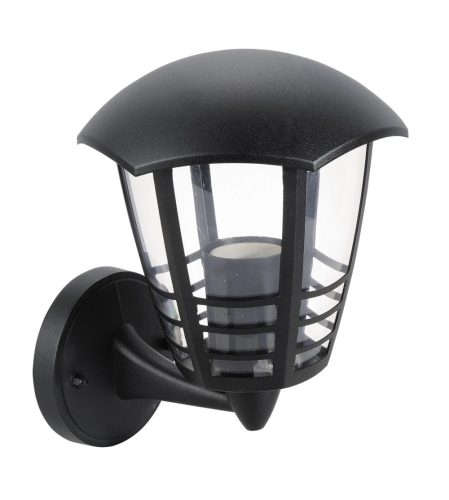 Rábalux 8618 MARSEILLE kültéri fali lámpa fekete színben, E27 foglalattal, IP44 védettséggel ( Rábalux 8618 )