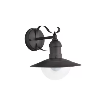   Rábalux 8680 OSLO kültéri fali lámpa fekete színben, E27 foglalattal, IP44 védettséggel ( Rábalux 8680 )