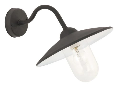 Rábalux 8686 VIGO kültéri fali lámpa matt fekete színben, E27 foglalattal, IP44 védettséggel ( Rábalux 8686 )
