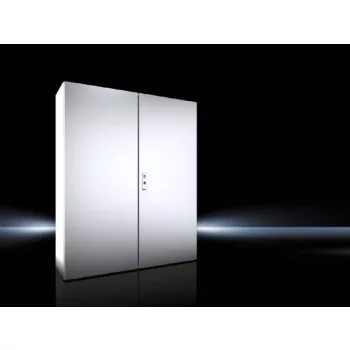   Rittal AX 1019.000 rozsdamentes acél AISI 304L szekrény, teli ajtóval, 1200x1000x300, IP55, szerelőlappal, 2 ajtós (Rittal 1019000)