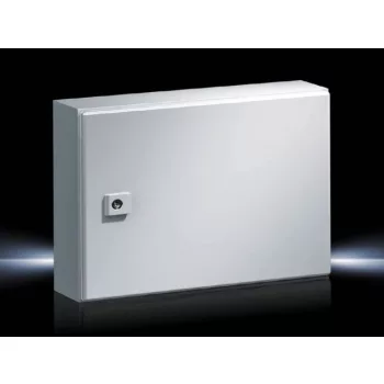   Rittal AE 1030.500 fém szekrény, teli ajtóval, 300x380x155, IP66, szerelőlappal (Rittal 1030500)