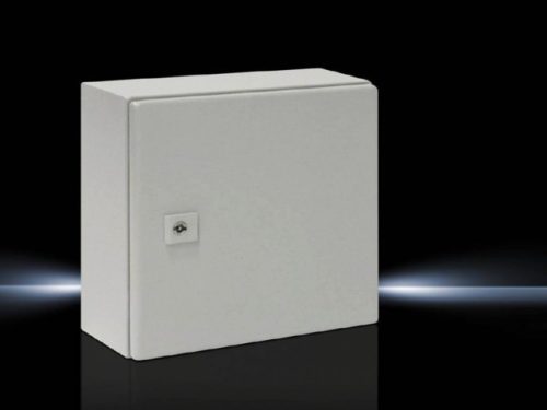 Rittal AE 1033.500 fém szekrény, teli ajtóval, 300x300x210, IP66, szerelőlappal (Rittal 1033500)
