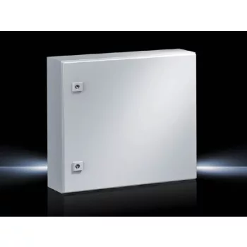   Rittal AE 1050.500 fém szekrény, teli ajtóval, 500x500x210, IP66, szerelőlappal (Rittal 1050500)