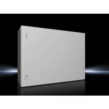   Rittal AX 1055.000 fém szekrény, teli ajtóval, 600x800x300, IP66, szerelőlappal (Rittal 1055000)