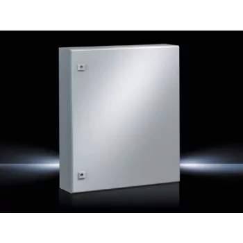   Rittal AE 1058.500 fém szekrény, teli ajtóval, 800x600x250, IP66, szerelőlappal (Rittal 1058500)