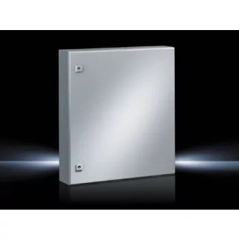   Rittal AE 1076.500 fém szekrény, teli ajtóval, 760x600x210, IP66, szerelőlappal (Rittal 1076500)