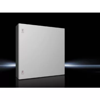   Rittal AX 1077.000 fém szekrény, teli ajtóval, 760x760x210, IP66, szerelőlappal (Rittal 1077000)