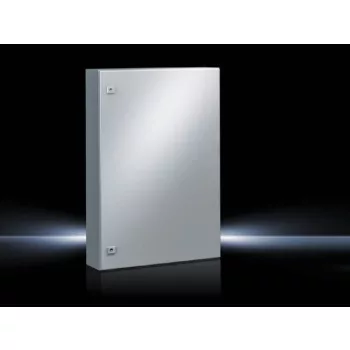   Rittal AE 1090.500 fém szekrény, teli ajtóval, 1000x600x250, IP66, szerelőlappal (Rittal 1090500)