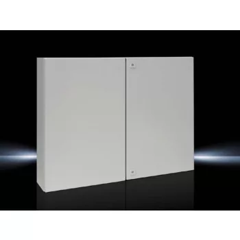   Rittal AE 1100.500 fém szekrény, teli ajtóval, 760x1000x210, IP55, szerelőlappal (Rittal 1100500)