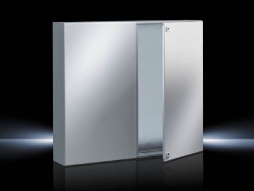 Rittal AE 1110.500 fém szekrény, teli ajtóval, 1000x1000x300, IP55, szerelőlappal (Rittal 1110500)