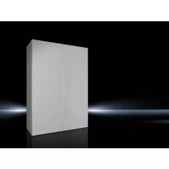   Rittal AX 1115.000 fém szekrény, teli ajtóval, 1400x1000x400, IP55, szerelőlappal, 2 ajtós (Rittal 1115000)