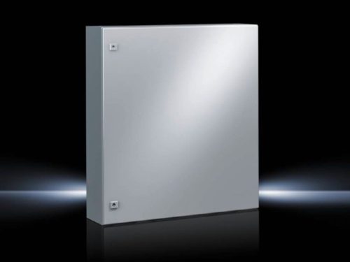Rittal AE 1180.500 fém szekrény, teli ajtóval, 1000x800x300, IP66, szerelőlappal (Rittal 1180500)