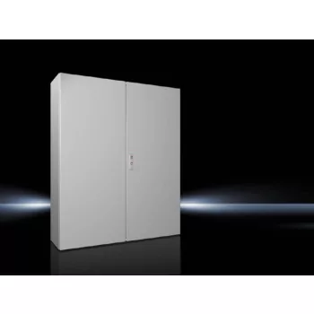   Rittal AX 1213.000 fém szekrény, teli ajtóval, 1200x1000x300, IP55, szerelőlappal, 2 ajtós (Rittal 1213000)