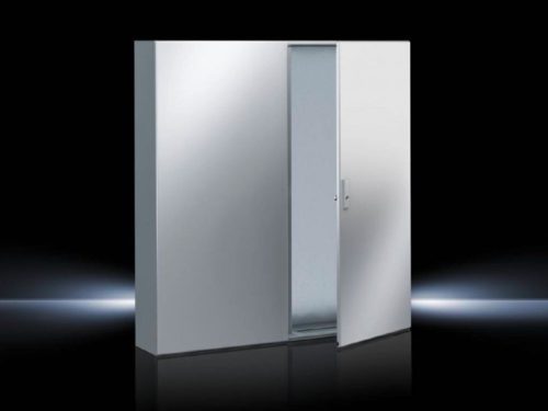 Rittal AE 1213.500 fém szekrény, teli ajtóval, 1200x1000x300, IP55, szerelőlappal (Rittal 1213500)