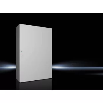   Rittal AX 1280.000 fém szekrény, teli ajtóval, 1200x800x300, IP66, szerelőlappal (Rittal 1280000)