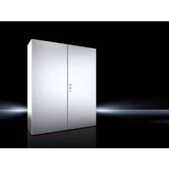   Rittal AX 1305.000 rozsdamentes acél AISI 316L szekrény, teli ajtóval, 1200x1000x300, IP55, szerelőlappal, 2 ajtós (Rittal 1305000)