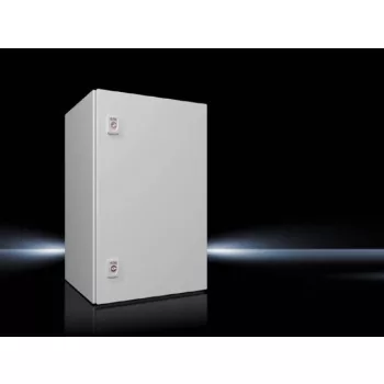   Rittal AX 1338.000 fém szekrény, teli ajtóval, 600x380x350, IP66, szerelőlappal (Rittal 1338000)