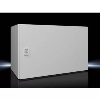   Rittal AX 1339.000 fém szekrény, teli ajtóval, 380x600x350, IP66, szerelőlappal (Rittal 1339000)