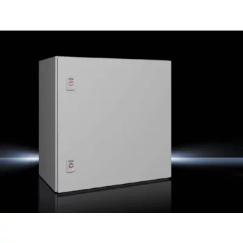   Rittal AX 1350.000 fém szekrény, teli ajtóval, 500x500x300, IP66, szerelőlappal (Rittal 1350000)