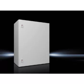   Rittal AX 1376.000 fém szekrény, teli ajtóval, 760x600x350, IP66, szerelőlappal (Rittal 1376000)