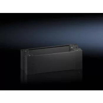   Rittal AX 2820.062 fém lábazat elülső és hátsó panelek, 200mm magás, 600mm széles szekrényekhez, fekete RAL9005 (Rittal 2820062)