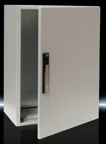 Rittal CM kompakt 5110.500 fém szekrény, teli ajtóval, 800x600x400, IP55, szerelőlappal (Rittal 5110500)